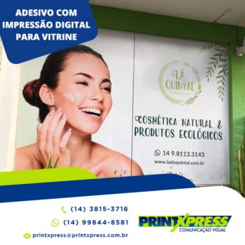 Comprar o produto de Adesivo para Vitrine em Gráficas em Botucatu, SP por Solutudo Comprar o produto de Adesivo para Vitrine em Gráficas em Botucatu, SP por Solutudo