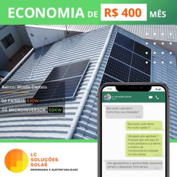Comprar o produto de Energia Solar Residencial em Energia Solar em Campo Grande, MS por Solutudo