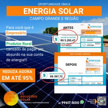 Comprar o produto de Especialista em Energia Solar em Energia Solar em Campo Grande, MS por Solutudo