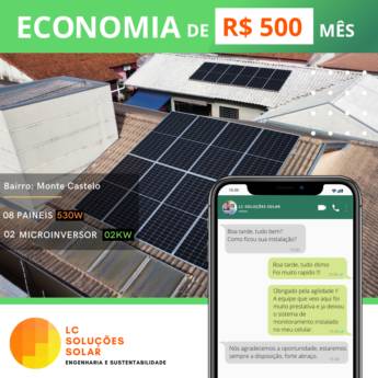 Comprar o produto de Energia Solar​ em Campo Grande, MS em Energia Solar em Campo Grande, MS por Solutudo