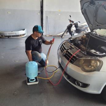Comprar o produto de Regulagem de ar condicionado em Ar Condicionado Automotivo em Cambé, PR por Solutudo