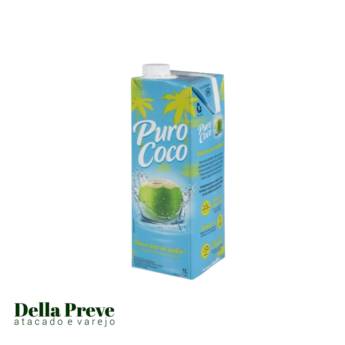 Comprar o produto de Água de Coco - Puro Coco 1 Litro em Água de Coco em Foz do Iguaçu, PR por Solutudo