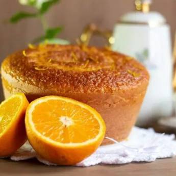 Comprar o produto de Bolo de Laranja caseiro em Bauru em Bolos em Bauru, SP por Solutudo