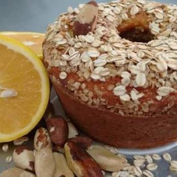 Comprar o produto de Bolo de Laranja, castanha do Pará e aveia natural em Bauru em Bolos em Bauru, SP por Solutudo