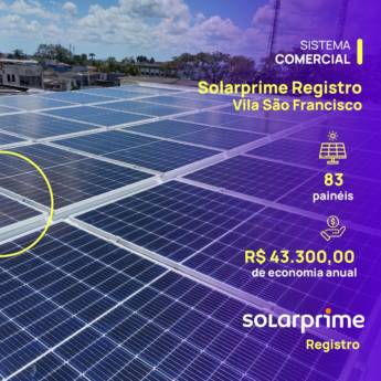 Comprar o produto de Energia Solar para Indústria em Energia Solar em Registro, SP por Solutudo