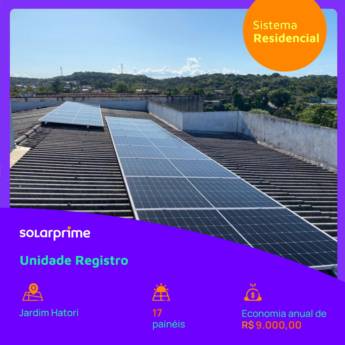 Comprar o produto de Usina Solar​​ em Energia Solar em Registro, SP por Solutudo