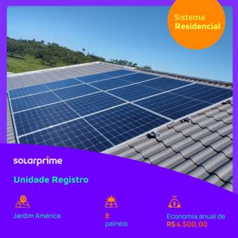 Comprar o produto de Financiamento Solar em Energia Solar em Registro, SP por Solutudo