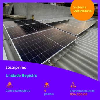 Comprar o produto de Energia Solar​ em Registro, SP em Energia Solar em Registro, SP por Solutudo