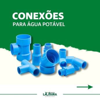 Comprar o produto de Conexões para água potável em Tubos e Conexões pela empresa Casa da Lavoura em Mineiros, GO por Solutudo