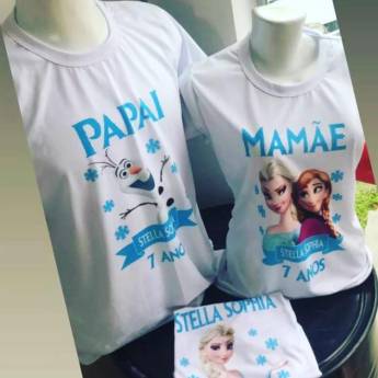 Comprar o produto de Camisas personalizadas para família  em Camisas em Mineiros, GO por Solutudo