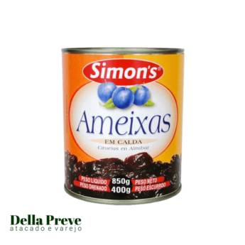Comprar o produto de Ameixa Simons Calda 400G em Alimentos em Foz do Iguaçu, PR por Solutudo