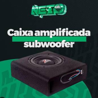 Comprar o produto de Caixa Amplificada em Acessórios de Carros em Mineiros, GO por Solutudo