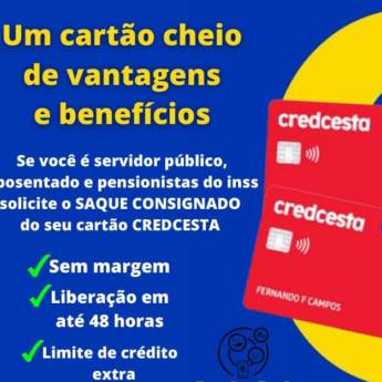 Comprar o produto de Cartão CredCesta em Financeiras em Botucatu, SP por Solutudo