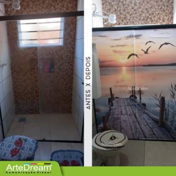 Comprar o produto de Adesivação em Box em Bauru em Adesivos em Bauru, SP por Solutudo