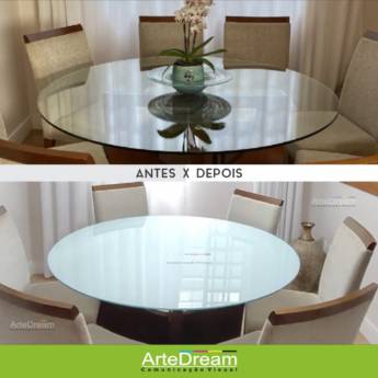 Comprar o produto de Adesivo de tampo de mesa em Bauru em Adesivos em Bauru, SP por Solutudo