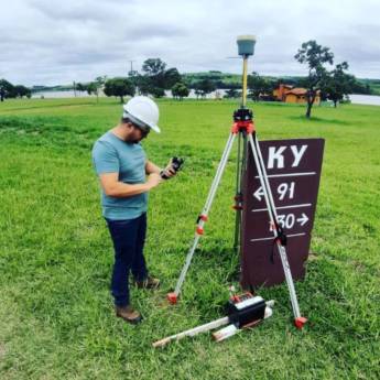 Comprar o produto de Demarcação de lotes em Topografias pela empresa AC Topografia e Sondagem em Riviera de Santa Cristina V, SP por Solutudo