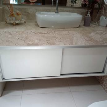 Comprar o produto de Gabinete de banheiro planejado em Bauru em Móveis Planejados em Bauru, SP por Solutudo