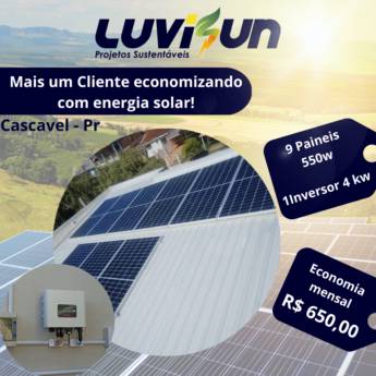 Comprar o produto de Orçamento energia solar para condomínio em Energia Solar em Cascavel, PR por Solutudo