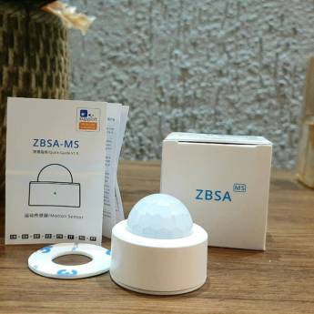 Comprar o produto de Sensor de movimento zigbee - Suporte para monitoramento e alarme de segurança - Compatível Com Alexa, Google, Smartthings e Ewelink  em Automação Residencial em Bauru, SP por Solutudo