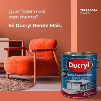 Comprar o produto de Tinta Ducryl  em Tintas em Jataí, GO por Solutudo
