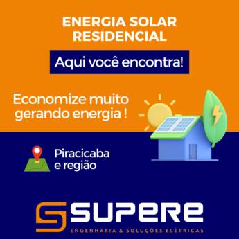 Comprar o produto de Energia Solar Residencial em Energia Solar em Piracicaba, SP por Solutudo