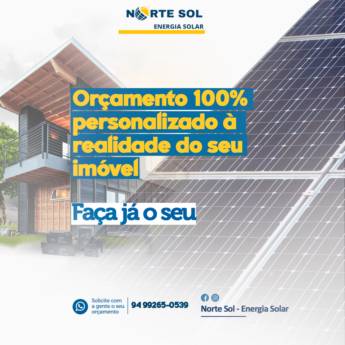 Comprar o produto de Energia Solar Off Grid em Energia Solar em Marabá, PA por Solutudo
