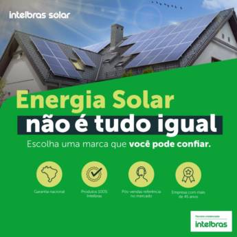 Comprar o produto de Empresa Especializada em Energia Solar em Energia Solar em Santa Cruz do Rio Pardo, SP por Solutudo