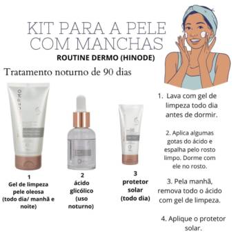 Comprar o produto de Kit para pele com manchas em Cosméticos em Uberaba, MG por Solutudo