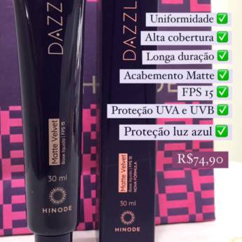 Comprar o produto de Base Dazzle em Cosméticos em Uberaba, MG por Solutudo