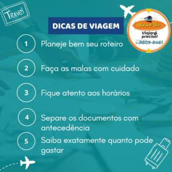 Comprar o produto de Viagem de férias em Agências de Turismo em Ribeirão das Neves, MG por Solutudo