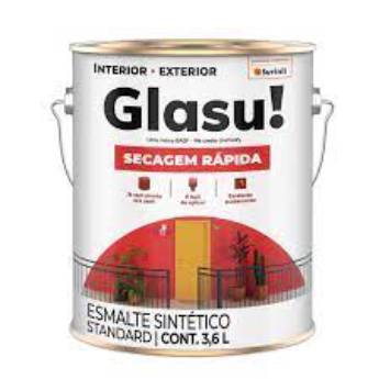 Comprar o produto de Tinta Esmalte sintético Glasu Suvinil 3,6 l em Tintas e Impermeabilizantes pela empresa Pinte Bem Tintas e Revestimentos em Foz do Iguaçu, PR por Solutudo