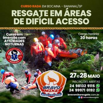 Comprar o produto de Resgate em Áreas de Difícil Acesso RADA em Cursos de Segurança do Trabalho em Volta Redonda, RJ por Solutudo