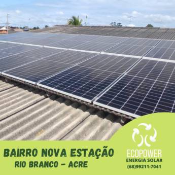 Comprar o produto de Empresa Especializada em Energia Solar em Energia Solar em Rio Branco, AC por Solutudo