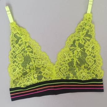 Comprar o produto de Top Beta Amarelo Neon em Bauru em Moda Íntima e Lingerie em Bauru, SP por Solutudo