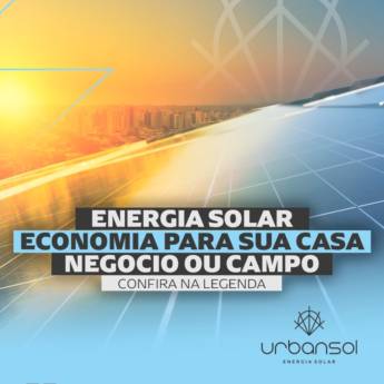 Comprar o produto de Energia solar fotovoltaica em Energia Solar pela empresa Urbansol Energy  em Fortaleza, CE por Solutudo