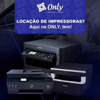 Comprar produto Locação para Impressoras em Impressoras pela empresa Only Cartuchos e Toners em Botucatu, SP