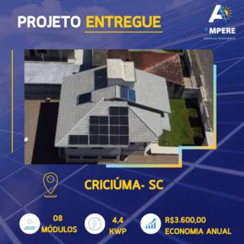 Comprar o produto de Energia Solar​ em Araranguá, SC em Energia Solar em Araranguá, SC por Solutudo