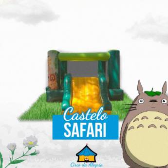 Comprar o produto de Castelo safari em Brinquedos Infláveis em Foz do Iguaçu, PR por Solutudo