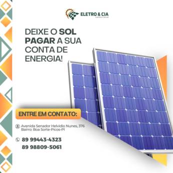 Comprar o produto de Empresa Especializada em Energia Solar em Energia Solar em Picos, PI por Solutudo