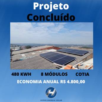 Comprar o produto de Energia solar fotovoltaica em Energia Solar em Cotia, SP por Solutudo