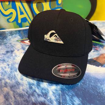 Comprar o produto de Boné Quilksilver original - Preto com símbolo floral em Bonés em Jundiaí, SP por Solutudo