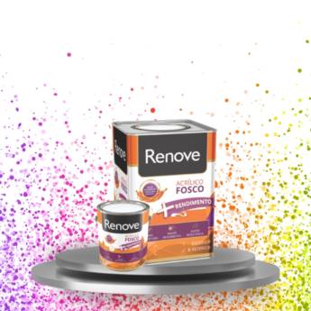 Comprar o produto de Tinta Acrilico Fosco em Tintas em Botucatu, SP por Solutudo