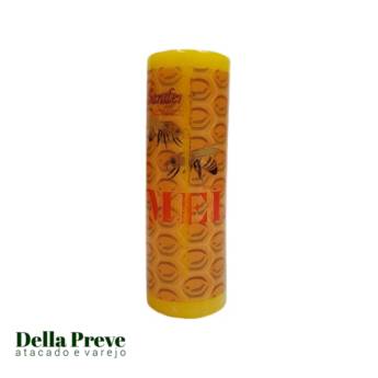 Comprar o produto de Vela de Mel Amarela em Velas Decorativas pela empresa Comercial Della Preve em Foz do Iguaçu, PR por Solutudo