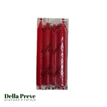 Comprar o produto de Vela vermelha em Velas Decorativas pela empresa Comercial Della Preve em Foz do Iguaçu, PR por Solutudo
