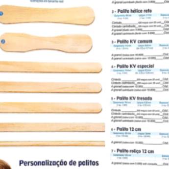 Comprar o produto de Palitos personalizados em Confeitaria em Santo André, SP por Solutudo
