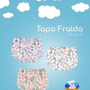 Comprar o produto de Tapa Fralda em Roupas Infantis pela empresa Lojas Algodão Doce - Major em Botucatu, SP por Solutudo