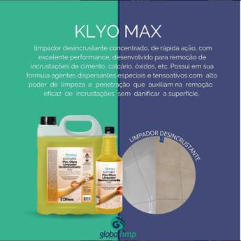 Comprar produto Desincrustante Ácido em Detergentes pela empresa Global Limp Store - Produtos de Higiene e Limpeza em Foz do Iguaçu, PR