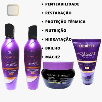 Comprar o produto de Kit para restauração capilar em Cosméticos e Cuidado Pessoal em Florianópolis, SC por Solutudo