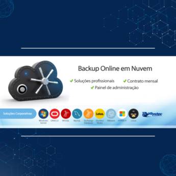 Comprar produto Backup em Nuvem  em Segurança e Monitoramento pela empresa TopSystec em Jundiaí, SP