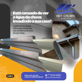 Comprar o produto de Calhas em Calhas de Chuvas em Mineiros, GO por Solutudo